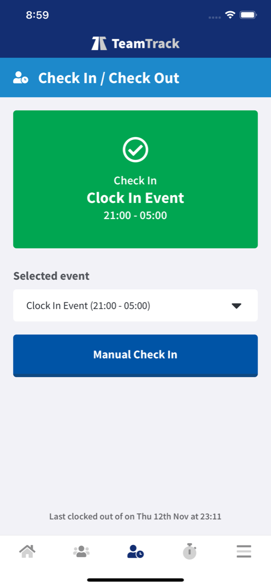 TeamTrack App In Action: Check In And Project Timing